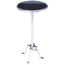 Mesa final Offex Modern Dark Granite Top, base redonda de metal