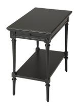 Mesa final Offex Tradicional Retangular com Prateleira Preta