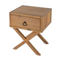 Mesa final Offex Transitional Modern X Design Wood com gaveta