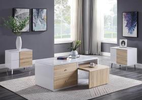 Mesa final Yardlio Tianjin White High Gloss Contemporary