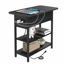 Mesa final Yoobure com estação de carregamento, portas USB e tomadas