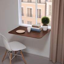 Mesa Fixa de Parede 66x35cm - Ideal para Escritório, Quarto ou Cozinha