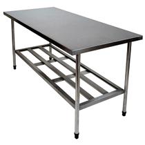 Mesa Fixa Gradeada 190x70 Monarcha M197F Inox 430