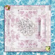 Mesa Flutuante de Mahjong MinFyberd 80x80cm EVA Rosa Mesa Flutuante de Mahjong MinFyberd 80x80cm EVA Rosa
