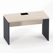 Mesa Frontal PE 40 Pandin 1,21 M Casablanca e Grafito Mesa Frontal PE 40 Pandin 1,21 M Casablanca e Grafito