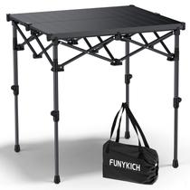Mesa FUNYKICH Dobrável Portátil de Alumínio 67x58 cm