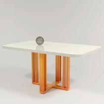 Mesa Gabi 160x80 MDF/Vidro Bom Pastor