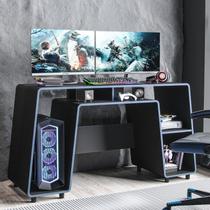 Mesa Gamer com Espaço para CPU London Politorno