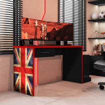 Mesa Gamer DRX 9000 UK Multiuso Com Gaveta Para Escritório Mesa Gamer DRX 9000 UK Multiuso Com Gaveta Para Escritório