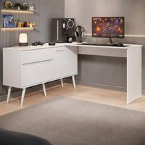 Mesa Gamer em L para Computador 2 Portas 1 Gaveta Arena Multimóveis MP6050