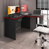 Mesa Gamer Escrivaninha em L DRX9000 1 Gaveta 152cm