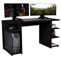 Mesa Gamer Escrivaninha Mesa De Computador Xp Black - GIGA MOVEIS