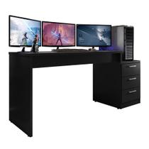 Mesa Gamer Escrivaninha Para Computador DRX 5000 Para Quarto - Móveis Leão
