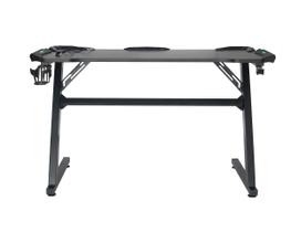 Mesa Gamer LED Pelegrin PEL-004P Preta Metal e MDF Mesa Gamer LED Pelegrin PEL-004P Preta Metal e MDF