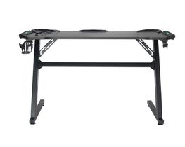 Mesa Gamer LED Pelegrin PEL-004P Preta Metal e MDF Mesa Gamer LED Pelegrin PEL-004P Preta Metal e MDF