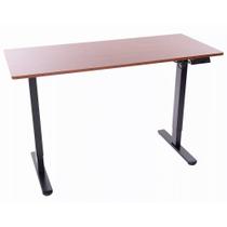 Mesa Gamer Lift Rise Mode Madeira MDF, Com Regulagem de Altura Elétrica, 1 Motor, 2 Memorizações, Nogal - RM-ML-01-MN