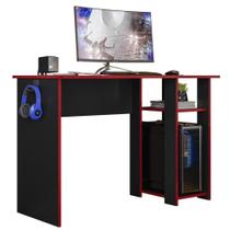 Mesa Gamer Para Computador 5050 Preto Vermelho Plla Preto Vermelho Mesa Gamer Para Computador 5050 Preto Vermelho Plla Preto Vermelho