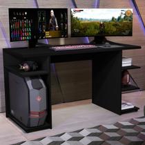 Mesa Gamer para Computador com Prateleiras / Fundo Pintado / Maior Profundidade - Mod.2021
