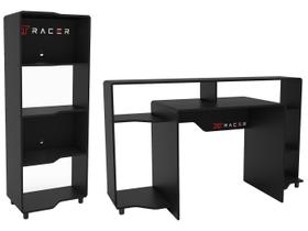 Mesa Gamer XT Racer Control Preta e Vermelha