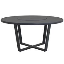 Mesa Genebra de Chapa Alumínio Com Giro Para Cadeiras de Piscina e Jardim Mesa Genebra de Chapa Alumínio Com Giro Para Cadeiras de Piscina e Jardim