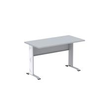 Mesa Gerência Aretto Pandin 1,34 M Cinza e Branco