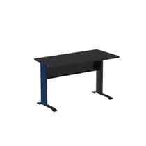 Mesa Gerência Aretto Pandin 1,34 M Preto e Azul Del Rey