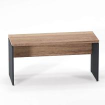Mesa Gerência PE 40 Pandin 1,50 x 0,70 M Noce Naturale e Grafito