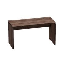 Mesa Gerência Pé Painel P25 Pandin 134 Cm Walnut