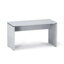 Mesa Gerência Pé Painel P25 Pandin 1,35 M Cinza Cristal