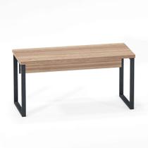 Mesa Gerência Tubolar PE 40 Pandin 1,50 x 0,60 M Noce Naturale e Grafito