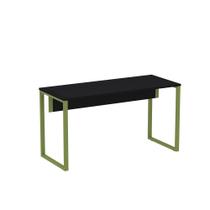 Mesa Gerência Tubular P25 Pandin 1,35 M Preto e Verde