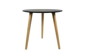MESA GIEDO PRETO EM CIMENTO E PES DE MADEIRA 45cm MESA GIEDO PRETO EM CIMENTO E PES DE MADEIRA 45cm