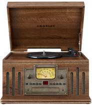 Mesa giratória Bluetooth Walnut Crosley CR704B-WA Musician de 3 velocidades
