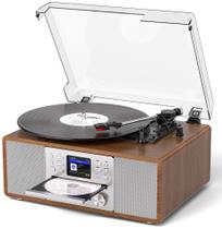 Mesa giratória DANFI AUDIO DF 8 em 1 Bluetooth sem fio de 3 velocidades