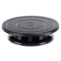 Mesa giratória para bolos Kootek 28 cm preta leve Mesa giratória para bolos Kootek 28 cm preta leve