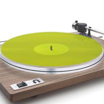 Mesa giratória Slipmat Terrific Tune acrílico antiestático 2,7 mm verde