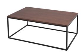 Mesa Grande Centro Sala Orleans Estilo Industrial Metal Madeira