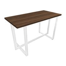 Mesa Halden c/ Tampo 120 x 60 cm Escritório Branco/Villandry