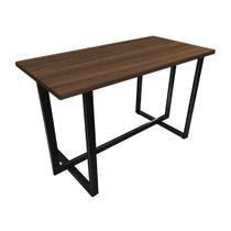 Mesa Halden c/ Tampo 120 x 60 cm Escritório Preto/Villandry