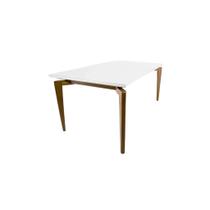 Mesa Helen de Jantar com Tampo em Vidro 210x110 - Tommy Design Mesa Helen de Jantar com Tampo em Vidro 210x110 - Tommy Design