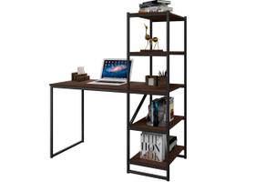 Mesa Home Office C/prateleiras Fit - Home A.S