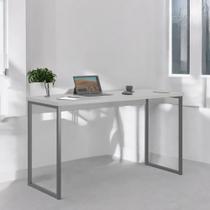 Mesa Home Office Escrivaninha Industriale 1,20 Cinza