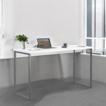 Mesa Home Office Escrivaninha Industriale 1,36 Branco