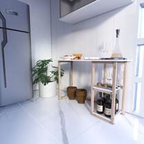 Mesa Home Office Madeira Pinus e MDP Funcional Oferta Imperdível