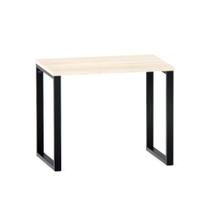 Mesa Home Office Tubular P25 Pandin 90 CM Casablanca e Preto