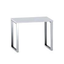 Mesa Home Office Tubular P25 Pandin 90 CM Cinza Cristal