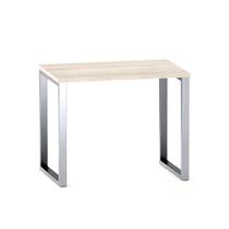 Mesa Home Office Tubular P25 Pandin Casa Blanca e Cinza 90 Cm