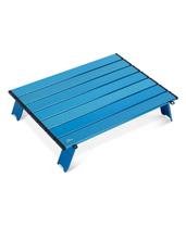 Mesa iClimb Ultralight Dobrável de Alumínio Compacto 57x41cm Azul Mesa iClimb Ultralight Dobrável de Alumínio Compacto 57x41cm Azul
