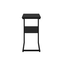 Mesa Industrial Lateral Compacta Sofá Sala Funcional Cores Variadas Aço/MDP