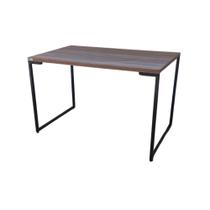 Mesa industrial mdf freijó 110cm